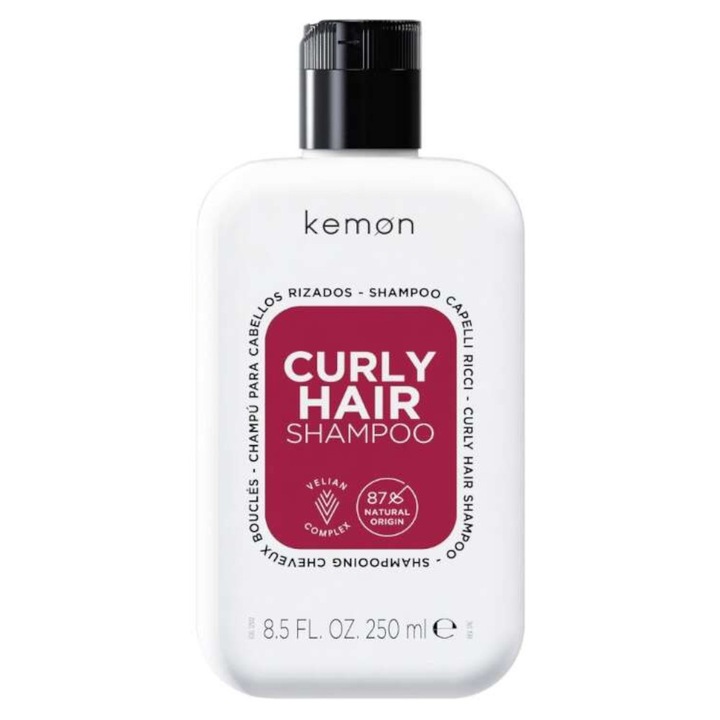 Kemon Curly Hair hidratáló sampon göndör és hullámos hajra, 250ml