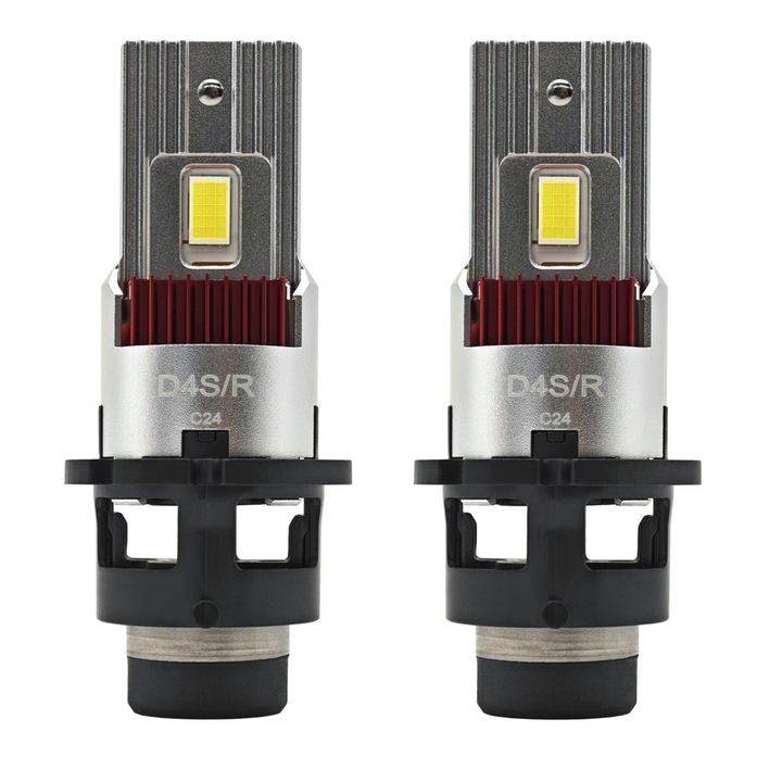 Комплект LED крушки, motoLEDy, lED D4S / D4R, CANBUS, нова, хомологация, 8000lm, 2 бр