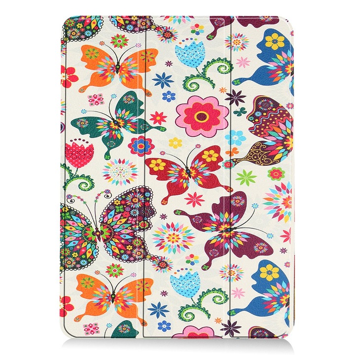 Tok Apple iPad Air 11" (M3 2025), Air 5, Air 4, (11/10.9 Inch) tablethez, teljes védelem, háromrészes, Butterfly