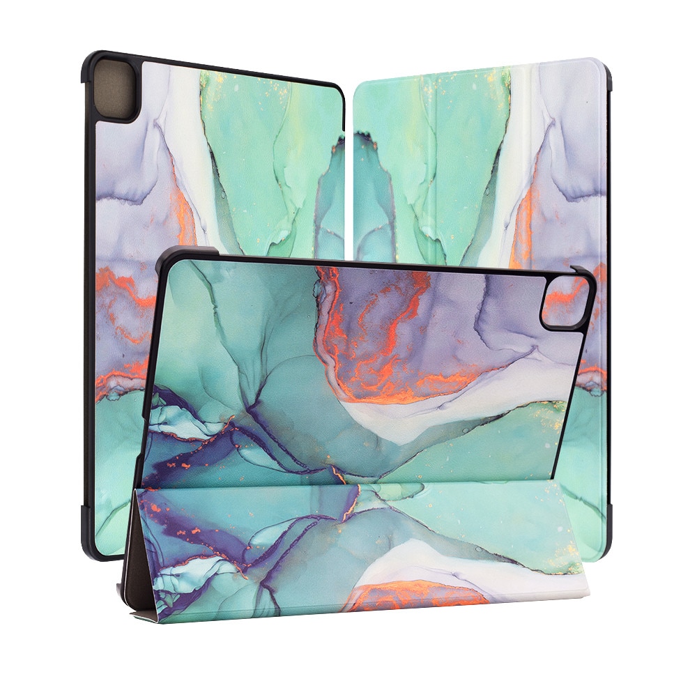 Husa pentru iPad Air 13 (2024), Accesorio FoldPro, Green Time