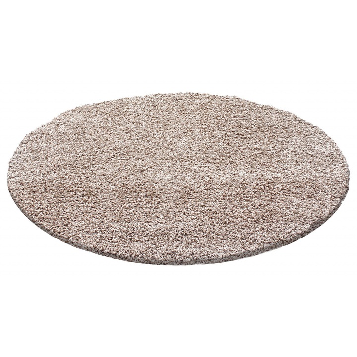 Covor Rotund Livi Bej V1 120x120 cm