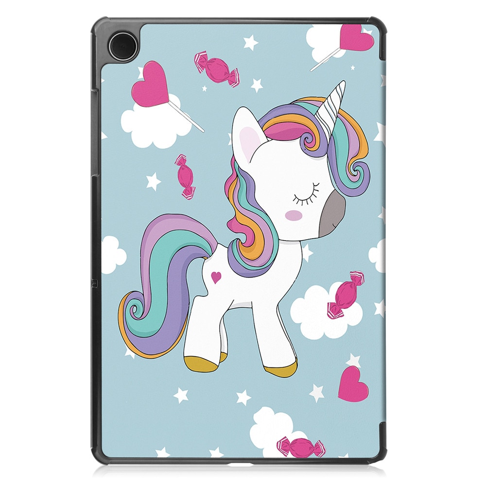 Husa pentru Samsung Galaxy Tab A11 Plus 11 inch tip stand functie sleep/wake-up si inchidere magnetica, protectie 360 - Unicorn