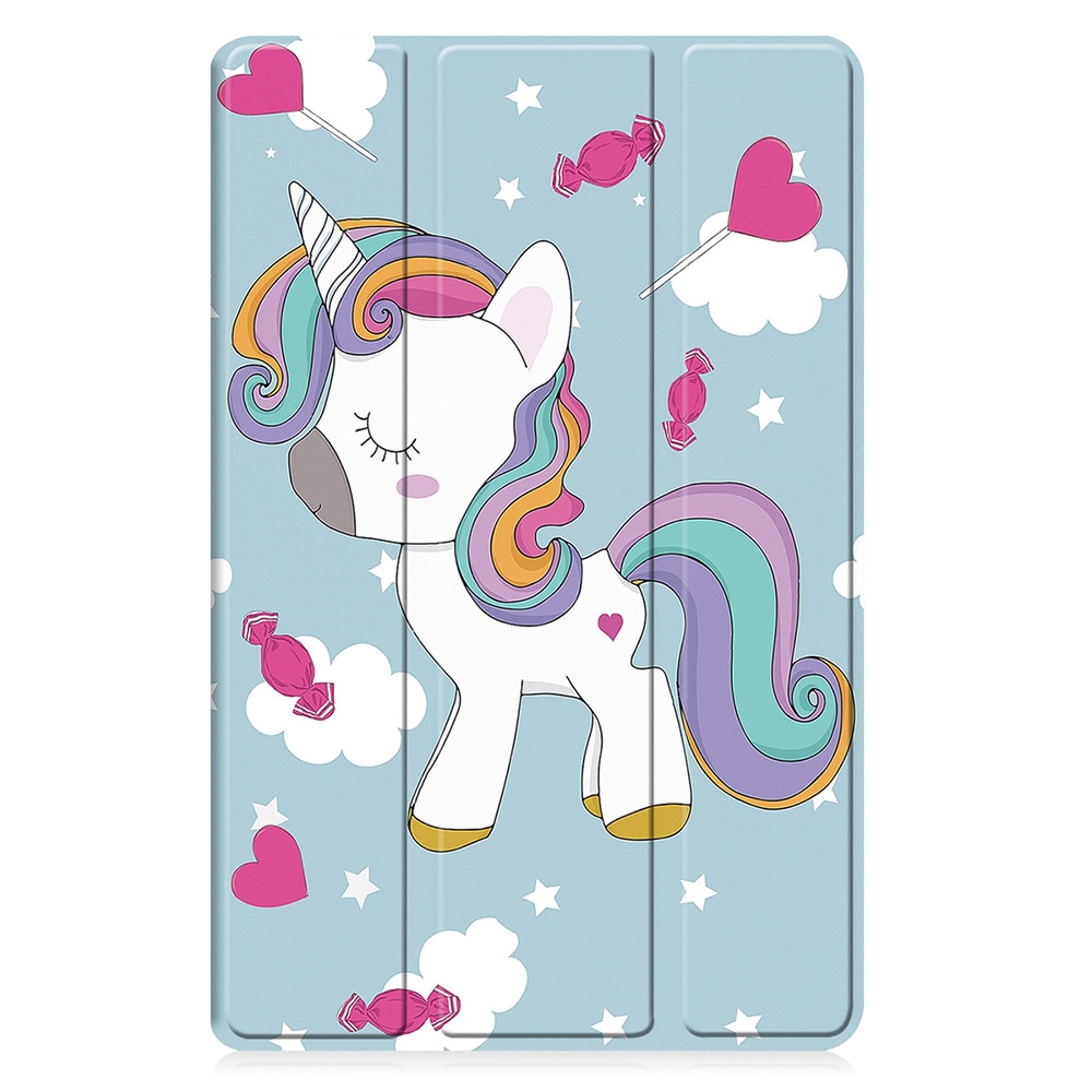 Husa pentru Samsung Galaxy Tab A11 Plus 11 inch tip stand functie sleep/wake-up si inchidere magnetica, protectie 360 - Unicorn