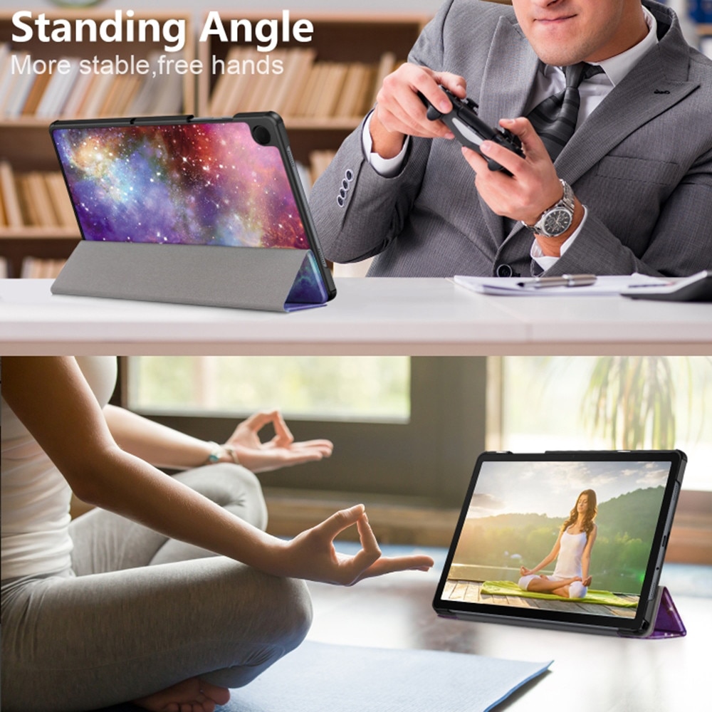 Husa pentru Samsung Galaxy Tab A11 Plus 11 inch tip stand functie sleep/wake-up si inchidere magnetica, protectie 360 - Galaxy