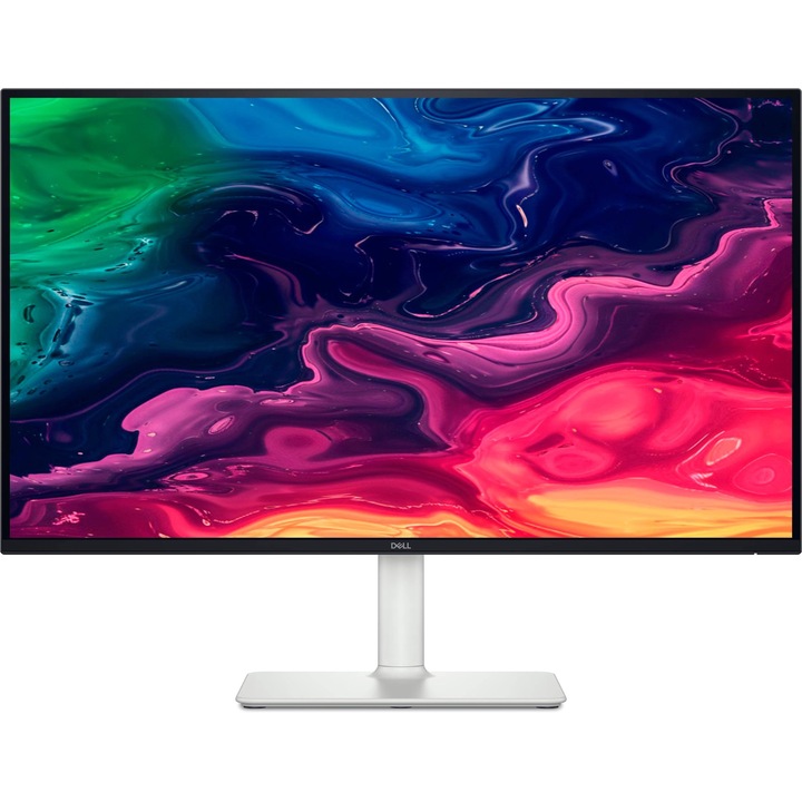Monitor 31,5 hüvelykes Dell S3225QS, Edge-Lit LED, VA, 3840 x 2160 4K, 2 x HDMI 1.4, 1 x DisplayPort 1.4, Beépített hangszórók 2 x 10 W