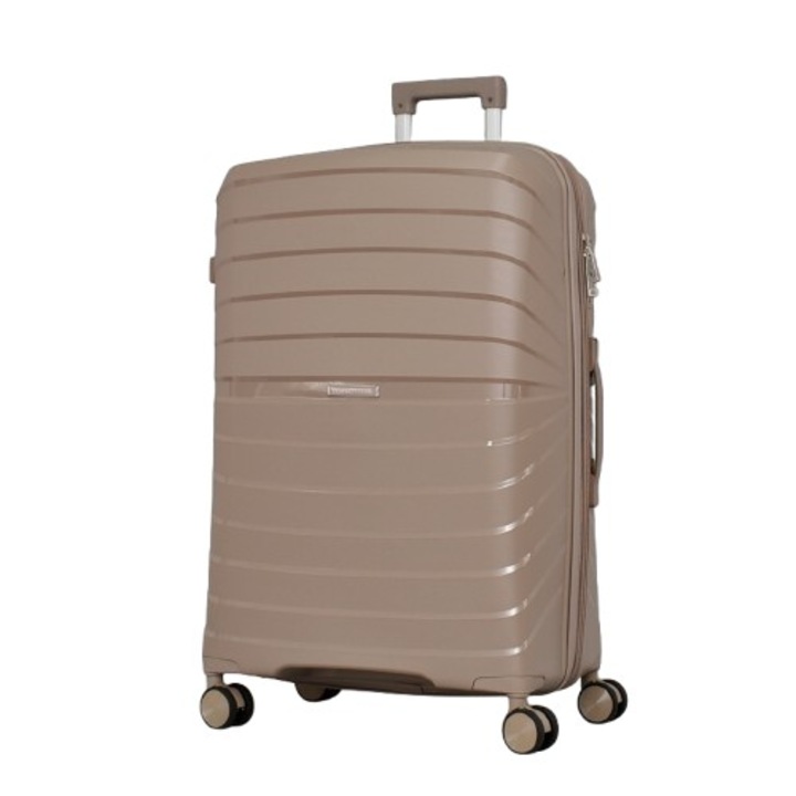 Bőrönd, PERFECT LINE PP 175, Expander, 76/47/30 cm, Bézs