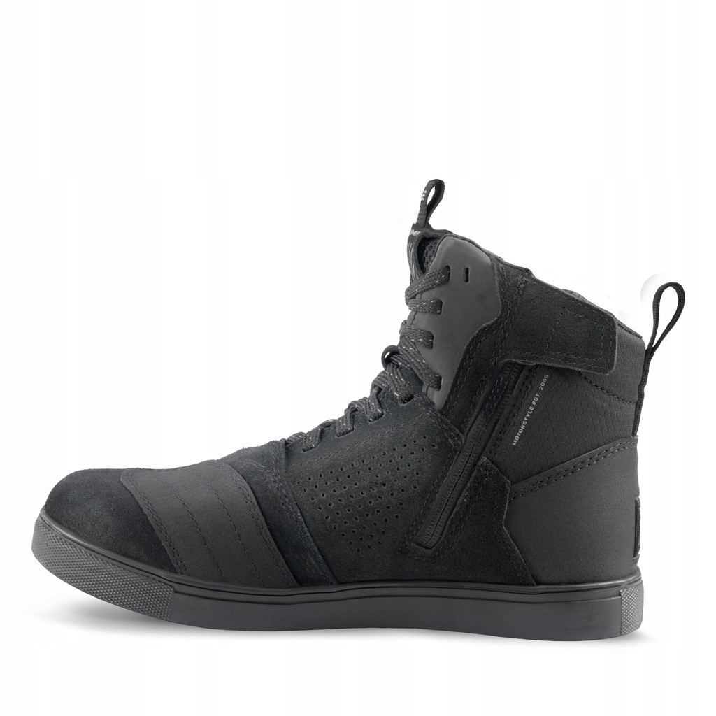 Buty motocyklowe Shima Rebel 2.0 Vented, negru/gri, marimea