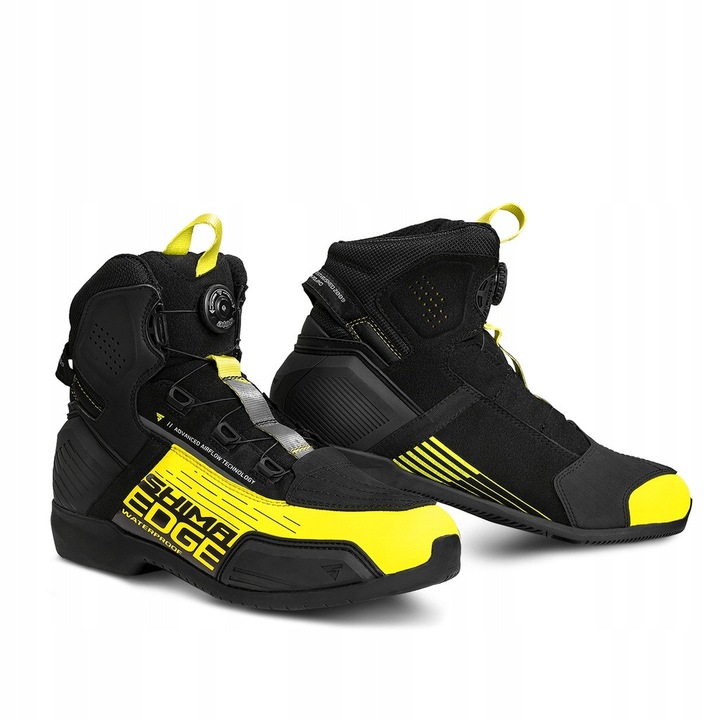 Buty motociclism Shima EDGE WP, waterproof, marimea 48, 31,5 cm lungime talpa, set cu accesorii