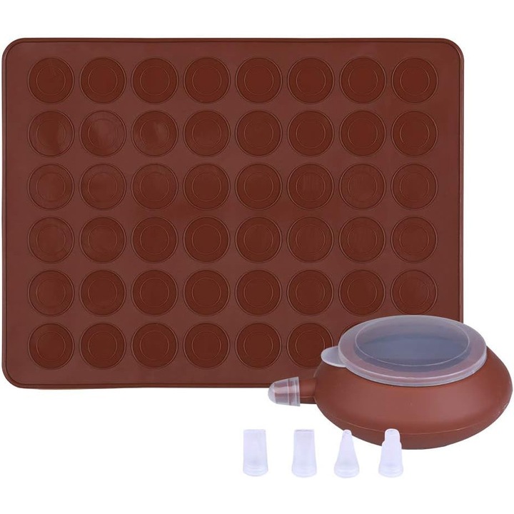 Covor de copt Enforose, set profesional, antiaderent, reutilizabil, 38 mm