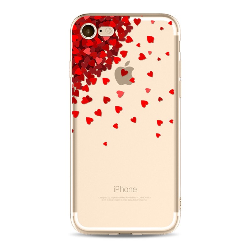 Husa telefon Iphone 7 ofera protectie Ultrasubtire Falling Love