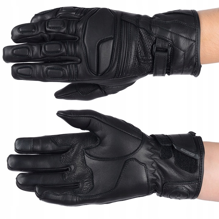 Ozone Touring motoros kesztyű, bőr, perforált, XS méret, 18-19 cm