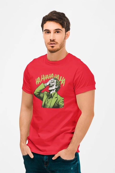 Ferfi polo, D&B, Pamut, 43756, Piros