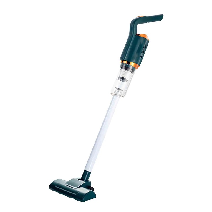 Aspirator portabil YANYXR, fara fir, incarcare wireless, verde, compact, 45W, 7.4V, 1500mA, set complet