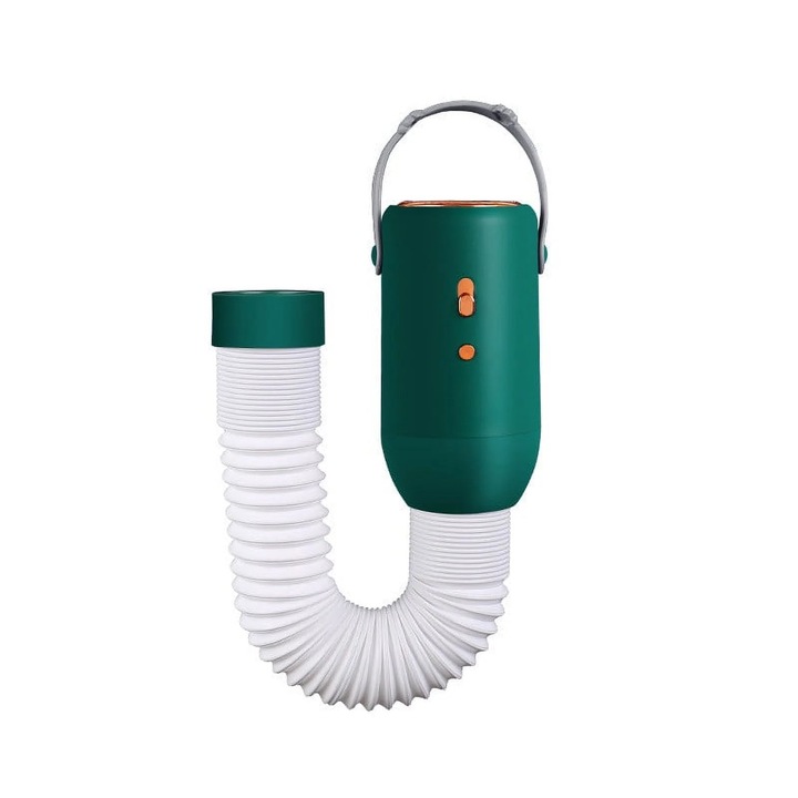 Uscator rufe portabil YANYXR mini, silentios, alb, compact
