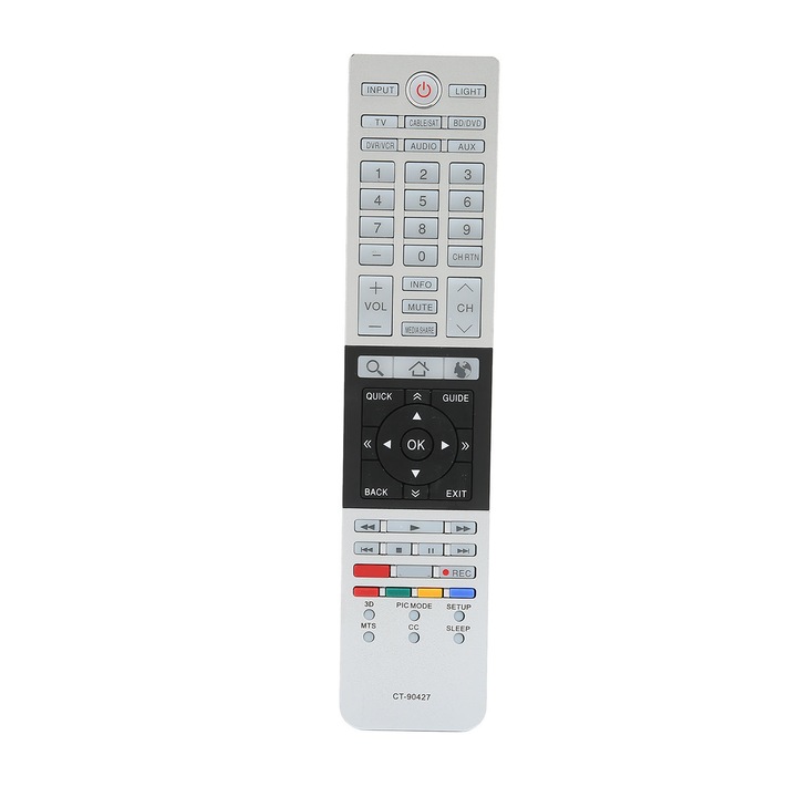 Telecomanda inlocuire telecomanda televizor pentru Toshiba CT-90427 CT-90428 58l7350u 58l9300 58l9300u 65l7350u televizor LCD 3D