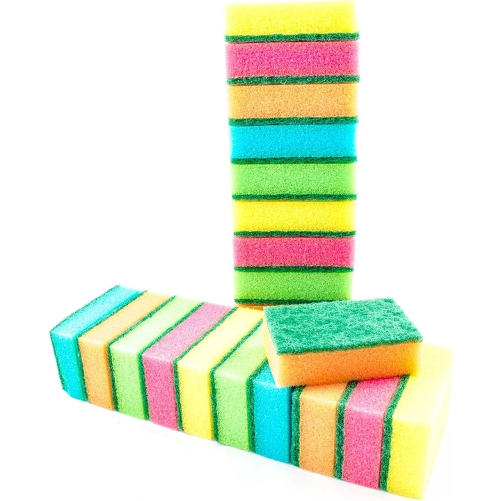 Bureti de curatare, Enforose, set de 20, absorbant, uscare rapida, forma ergonomica