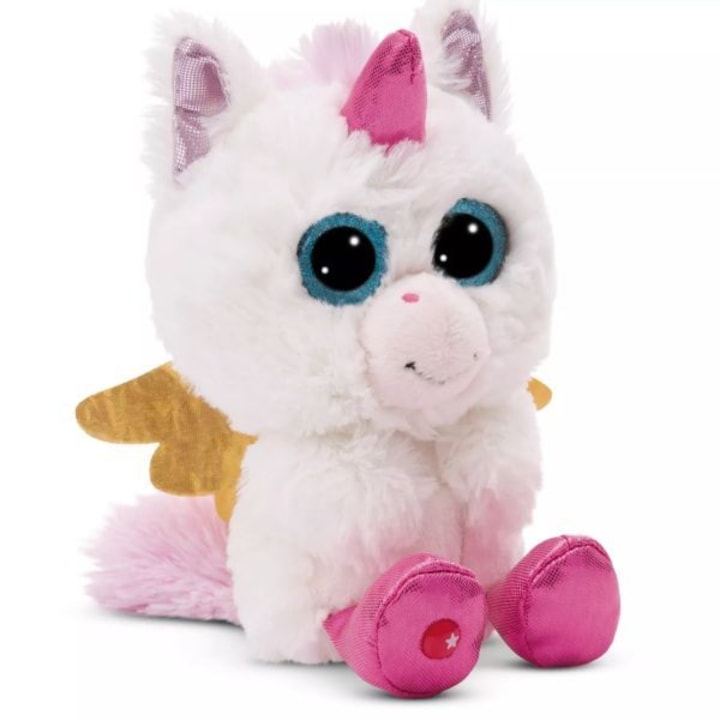 Jucarie de plus Nici: Figurina de plus unicornul Kaddi - 15 cm