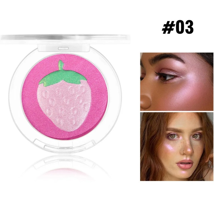 Paleta iluminatoare si contur, multicolor, 9g