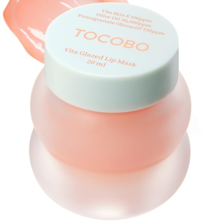 Корейска маска за устни за нощна грижа, Дълбока хидратация, Лека ексфолиация, Намаляване на бръчки, Интензивно подхранване, Веган, 20 мл