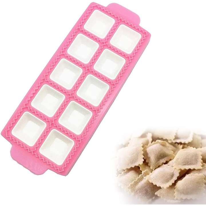 Forme pntru ravioli Enforose, design antiderapant, pentru prepararea pastelor