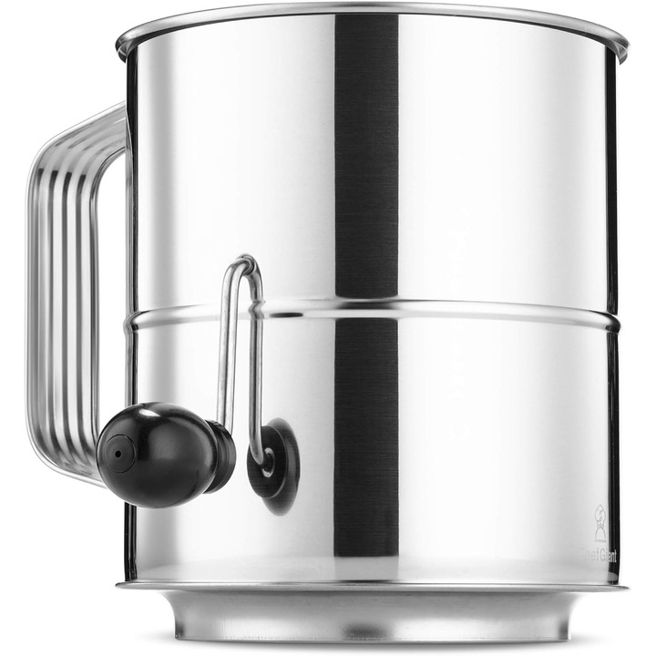 Sita de copt, Enforose, capacitate 8 cani, design din otel inoxidabil, manere ergonomice, rezistenta la coroziune