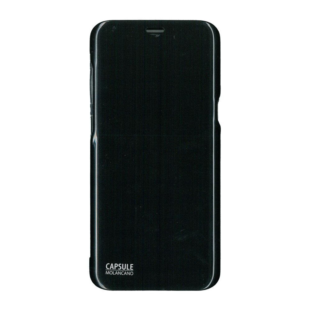 Husa flip Molancano Capsule pentru Samsung Galaxy S7, negru