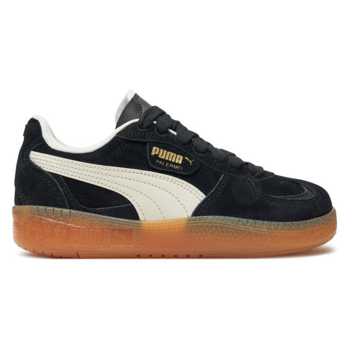 Pantofi sport dama Puma, 303895969, Piele naturala, Negru, Negru