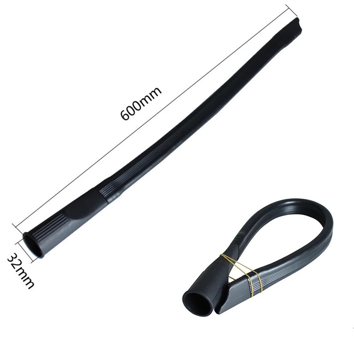 Cap de aspirare plat flexibil YANYXR negru 32mm 600mm
