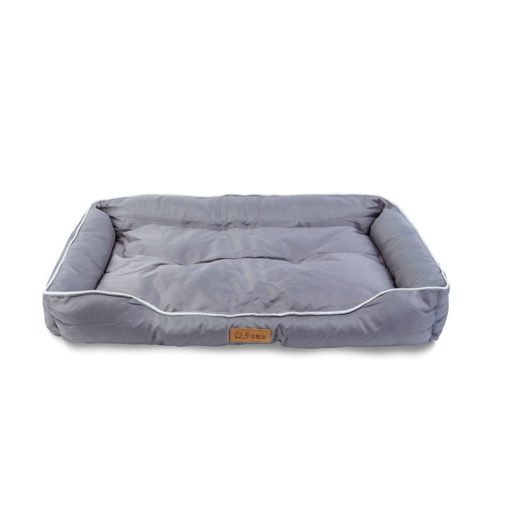 Kutyafekhely, 68 x 45 x 11 cm, szürke