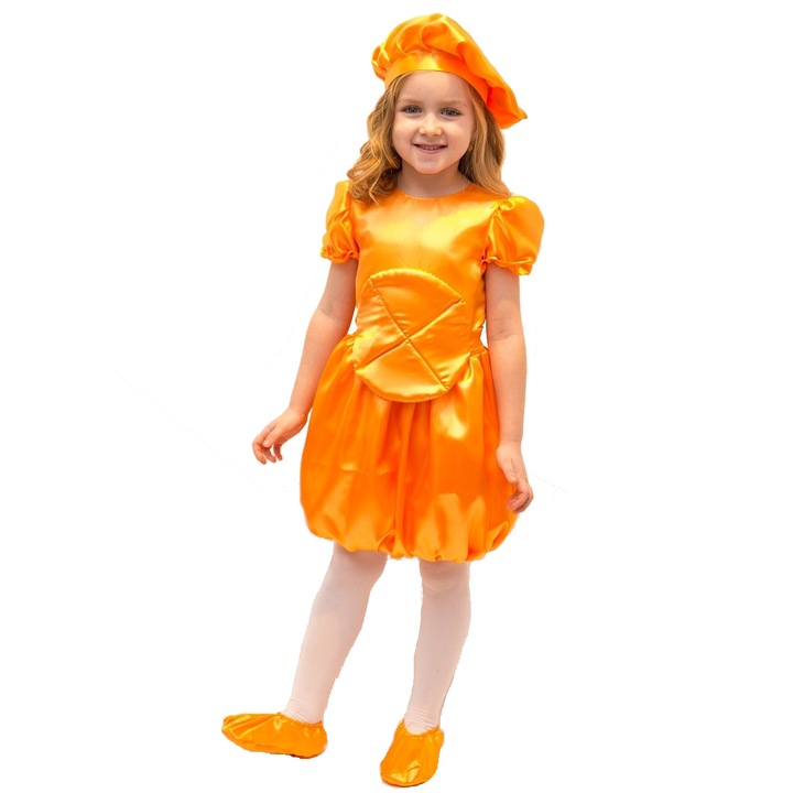 Rochita Turtita 24, masura 140, orange