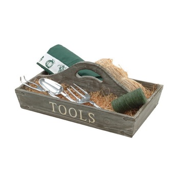 Set tavita cu ustensile pentru gradinarit Set tavita cu ustensile pentru gradinarit