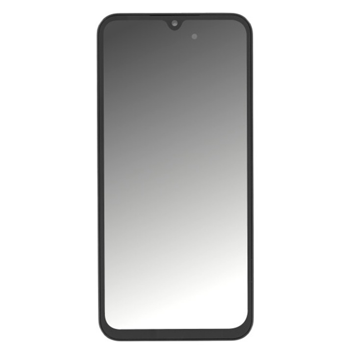 Тъчскрийн и ръбов екран, съвместим със Samsung Galaxy A15 4G A155/A15 5G A156, L69, твърда пластмаса, интензивен тъмен