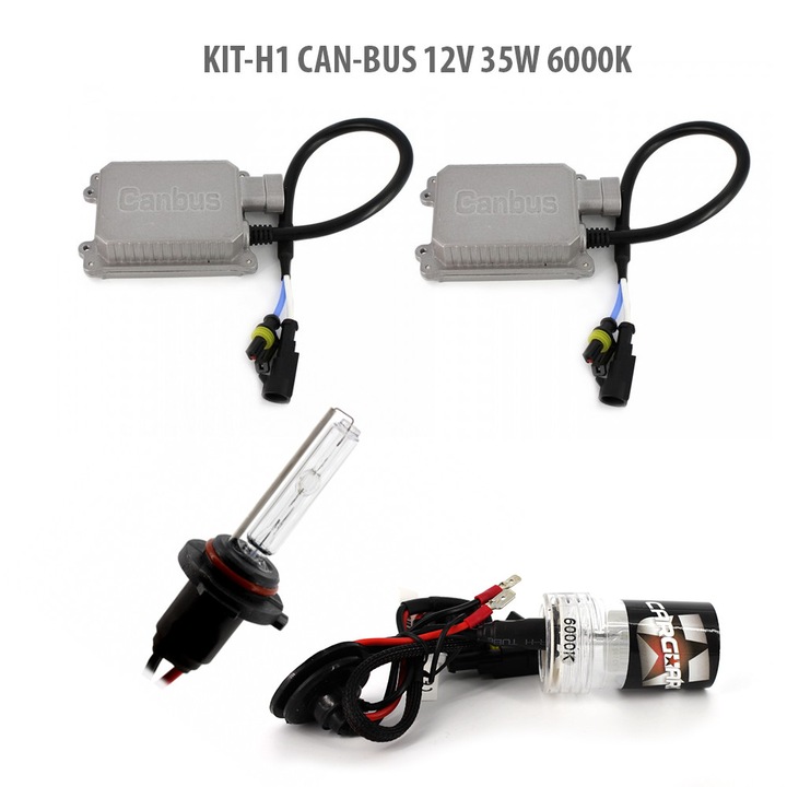Kit Xenon, H1 Can-Bus 12V 35W 6000K, Briggs