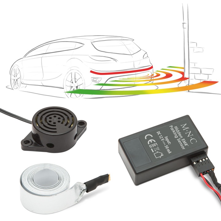 Parkolószenzor álcázott EMR szalaggal 220 cm Briggs