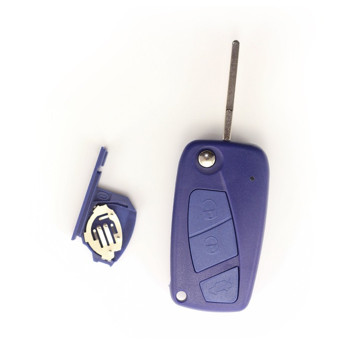 Fiat - Carcasa cheie tip briceag, 3 butoane