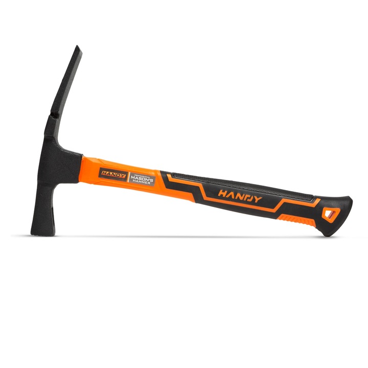 Удобен чук за зидария, с дръжка от фибростъкло 600 G Primlife Полезен продукт Съвместим Приложим Бърз монтаж