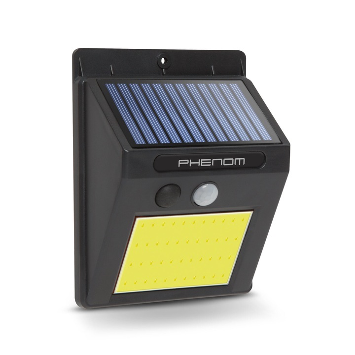 Reflector Solar cu Senzor de Miscare Montabil pe Perete Cob Led Primlife Banda LED Iluminare Decorativa Masina 12V