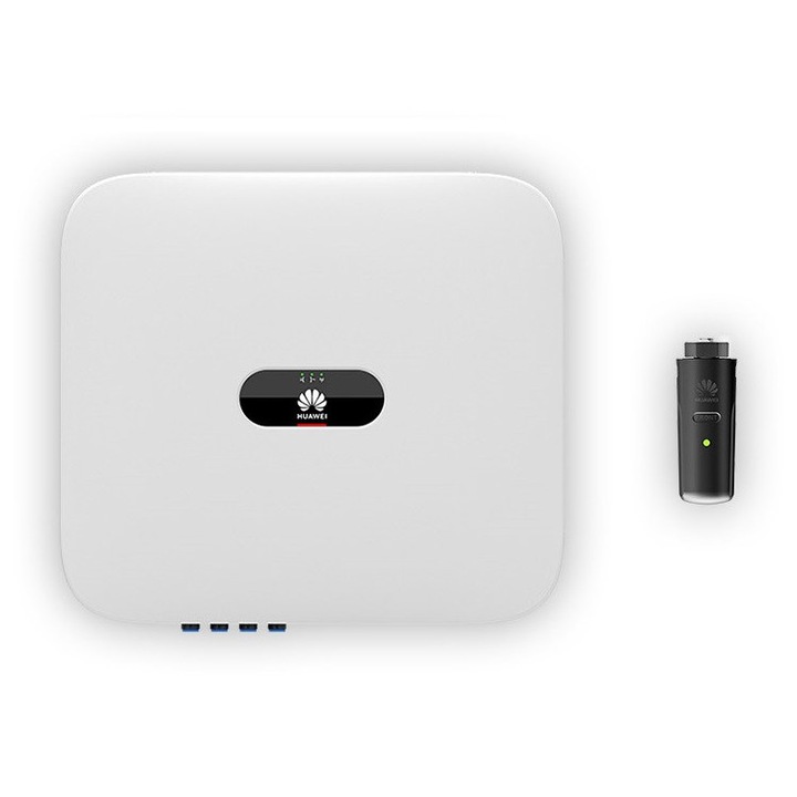 Invertor Huawei 5KW - Trifazat - hibrid - Dongle Wifi inclus
