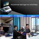 Охладител за лаптоп Qova – RGB охлаждаща поставка с 8 вентилатора, 6 регулируеми нива, LCD дисплей и стойка за телефон – съвместим с 11-21 инча, 2x USB порта, ултратих, максимална ефективност, Ice Coorel за гейминг / офис