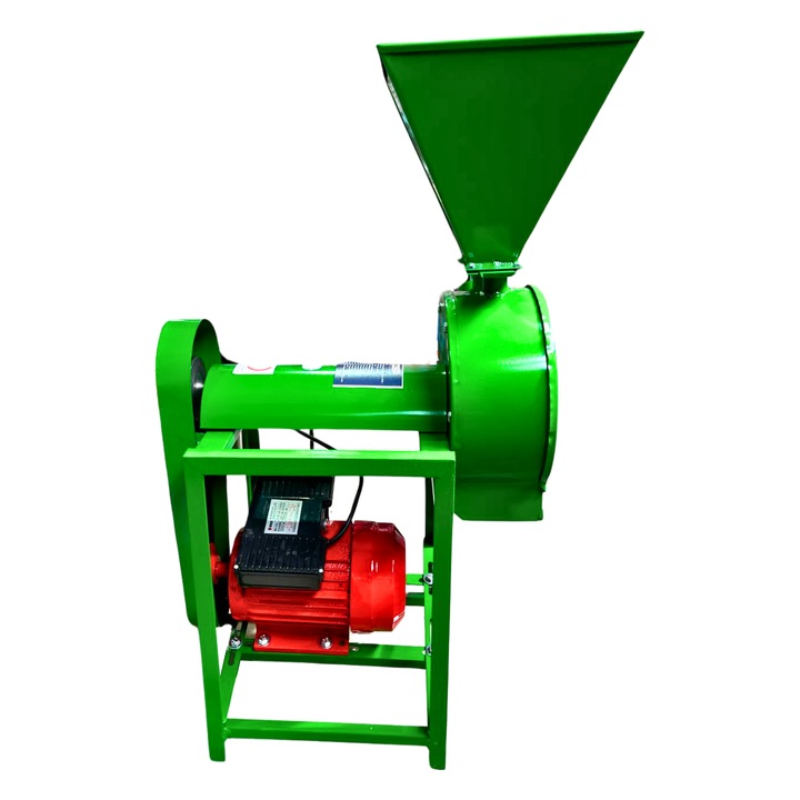 Moara cu ciocanele ZEP TI-E LA INDEMANA, 2in1, pentru uruiala si stiuleti, 2.2 kW, 500 kg/h, 40 ciocanele, 3 site incluse