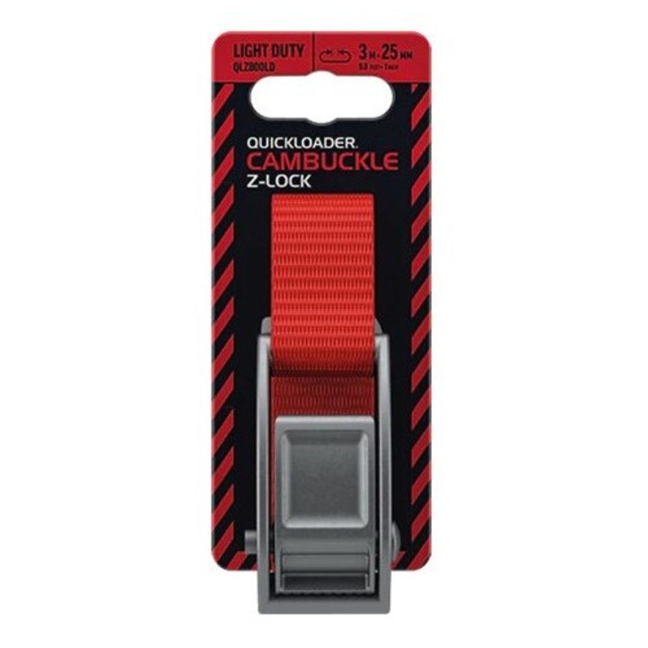 Chinga cu clema QUICKLOADER QLZ800LD, greutate asigurata 400kg, 3mx25mm