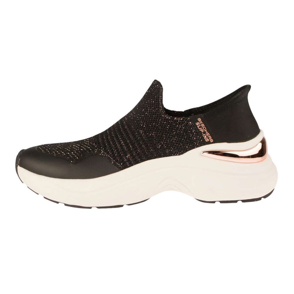Skechers Hazel-Priya sportcipő, fekete-fehér, 40