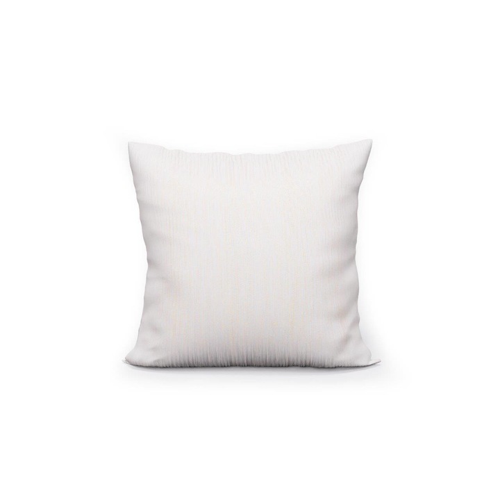 Párnahuzatok, Faro, 40x40cm, krém|arany, 100% poliészter, mintával