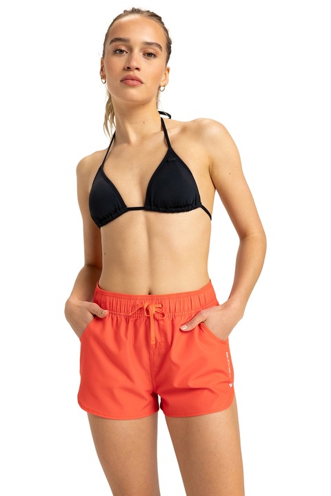 ROXY, Плажни шорти Wave 2 с връзка, Мандарина