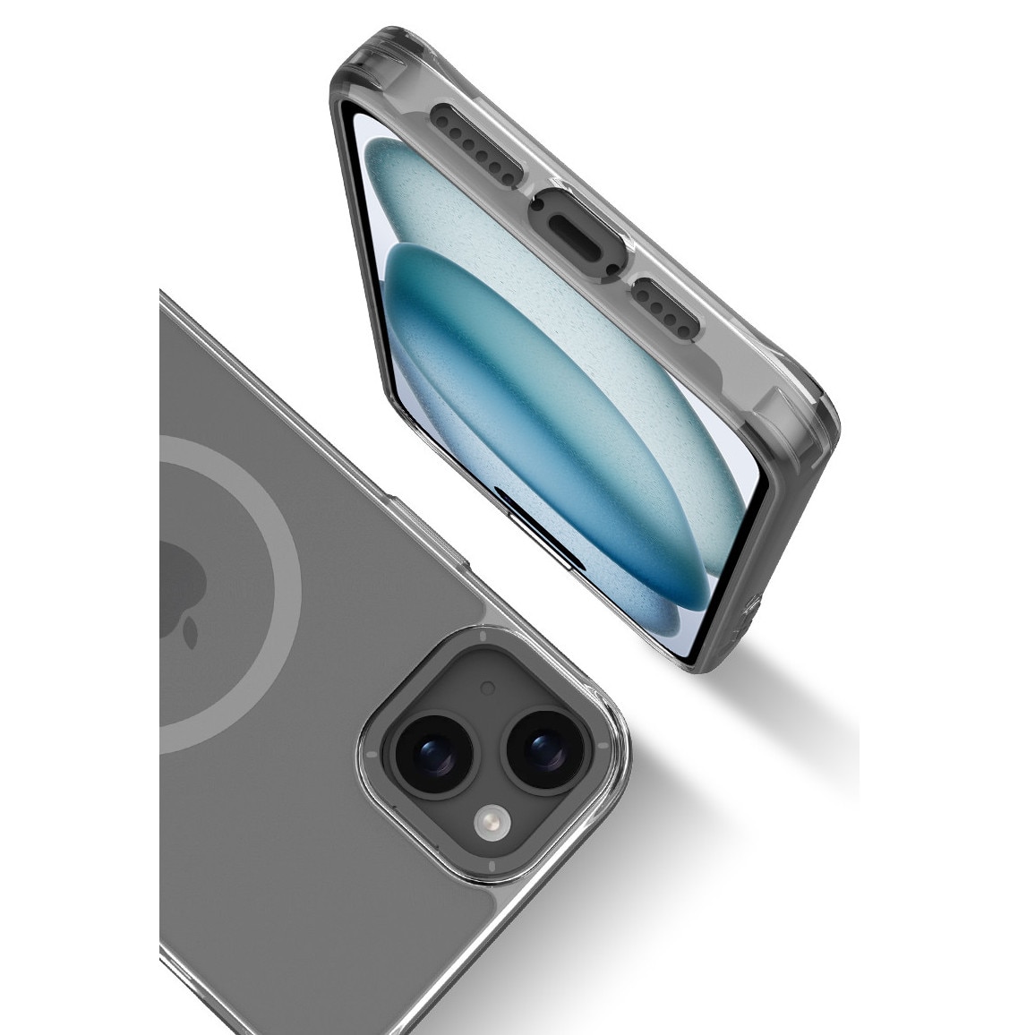 Husa de Protectie, Compatibila Apple iPhone 13, Doctor Shield Aero, MagSafe - Gri