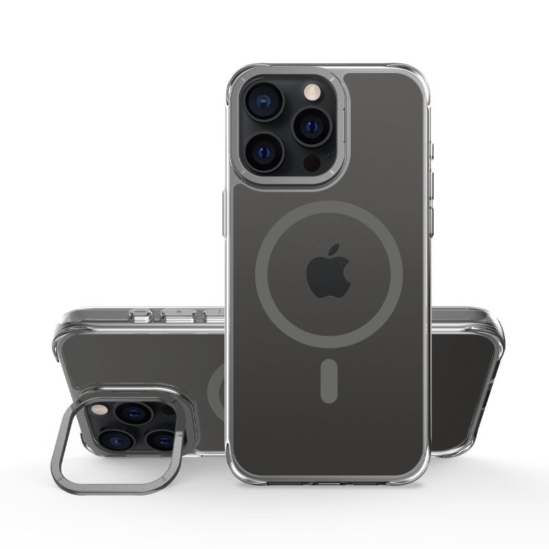 Husa de Protectie, Compatibila Apple iPhone 15 Pro Max, Doctor Shield Aero, MagSafe - Gri