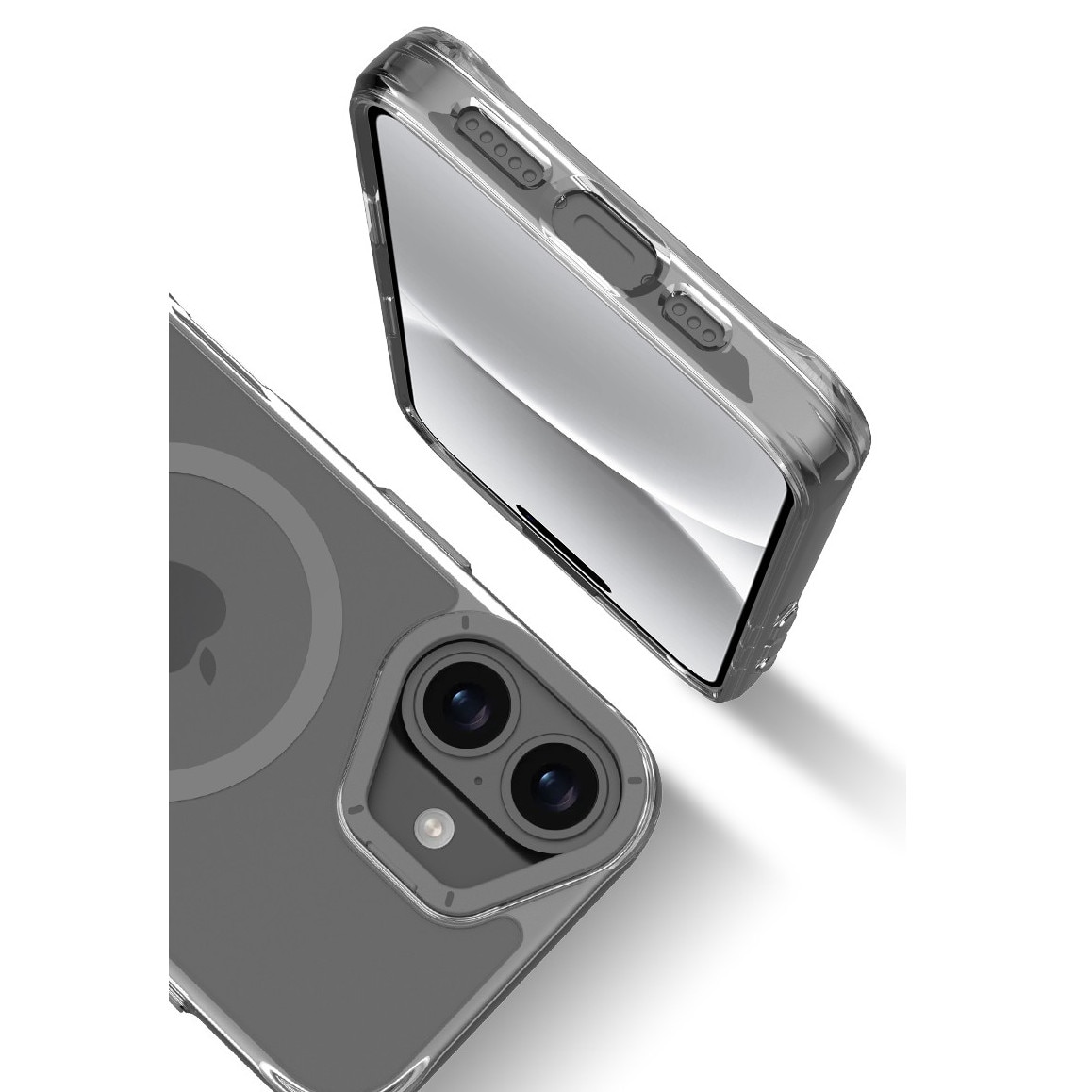 Husa de Protectie, Compatibila Apple iPhone 16, Doctor Shield Aero, MagSafe - Gri
