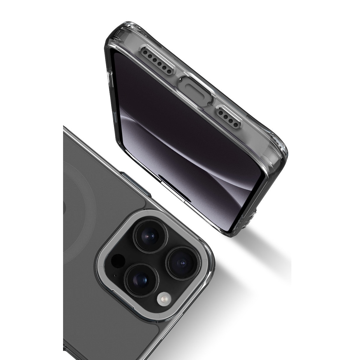 Husa de Protectie, Compatibila Apple iPhone 16 Pro Max, Doctor Shield Aero, MagSafe - Gri