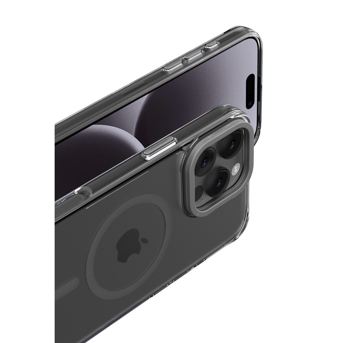 Husa de Protectie, Compatibila Apple iPhone 16 Pro Max, Doctor Shield Aero, MagSafe - Gri