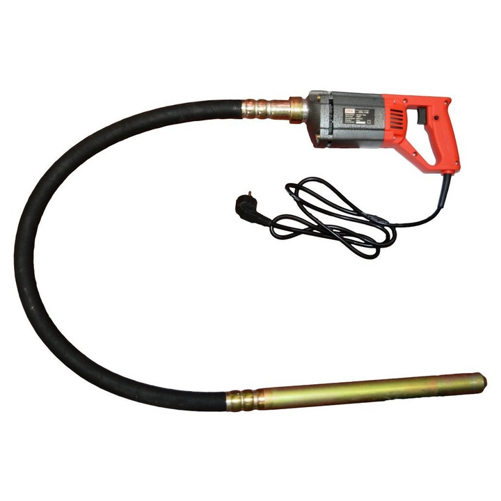 DRK elektromos betonvibrátor, 1100 W, 1,5 m-es tömlővel
